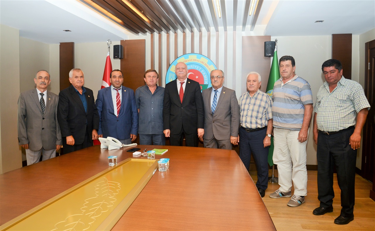 Zonguldak Ziraat Odaları Başkanlarından Bayraktar’a “hayırlı olsun” ziyareti